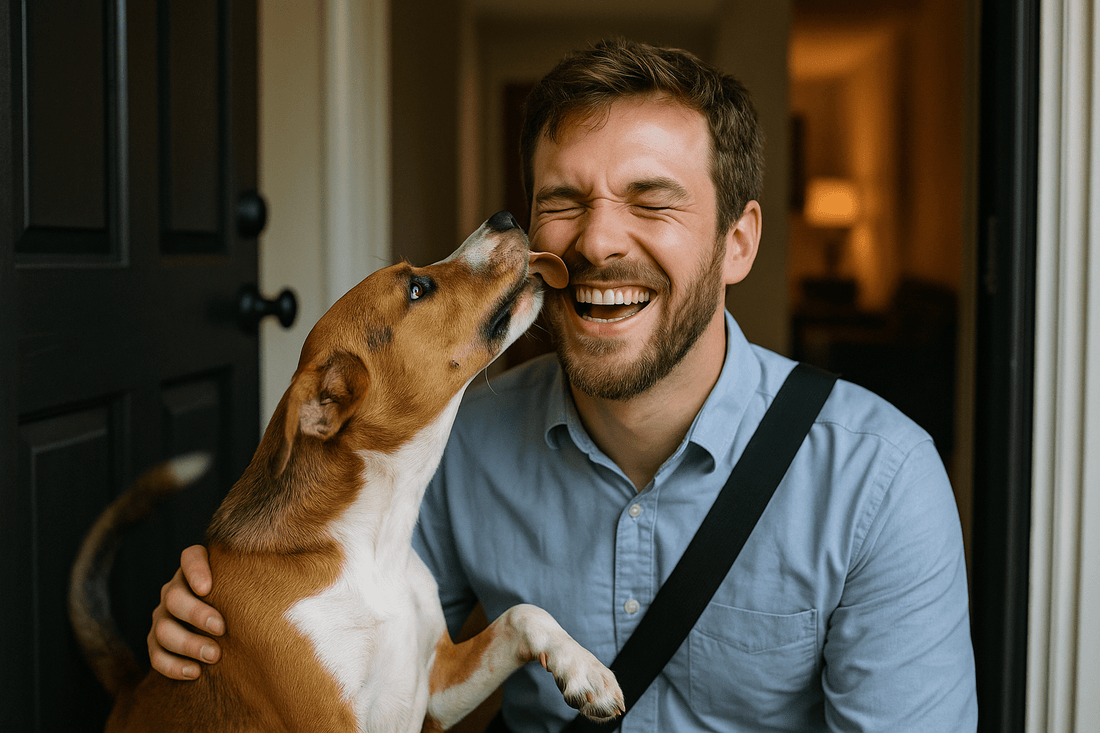 Pourquoi mon chien me lèche ?🐶