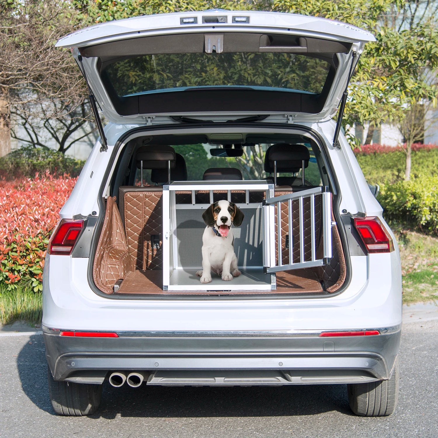 Photo du produit cage alu transport chien