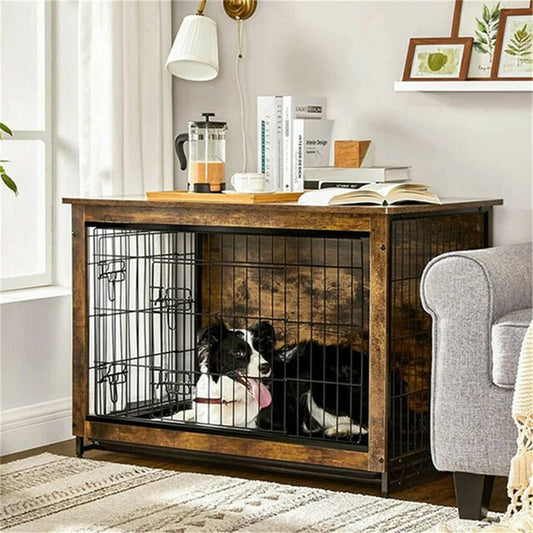 Photo du produit grande niche en bois pour chien